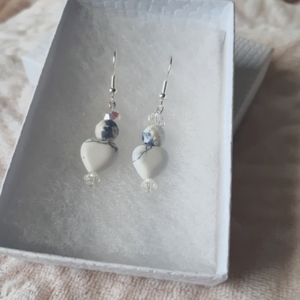 Gemstone earings